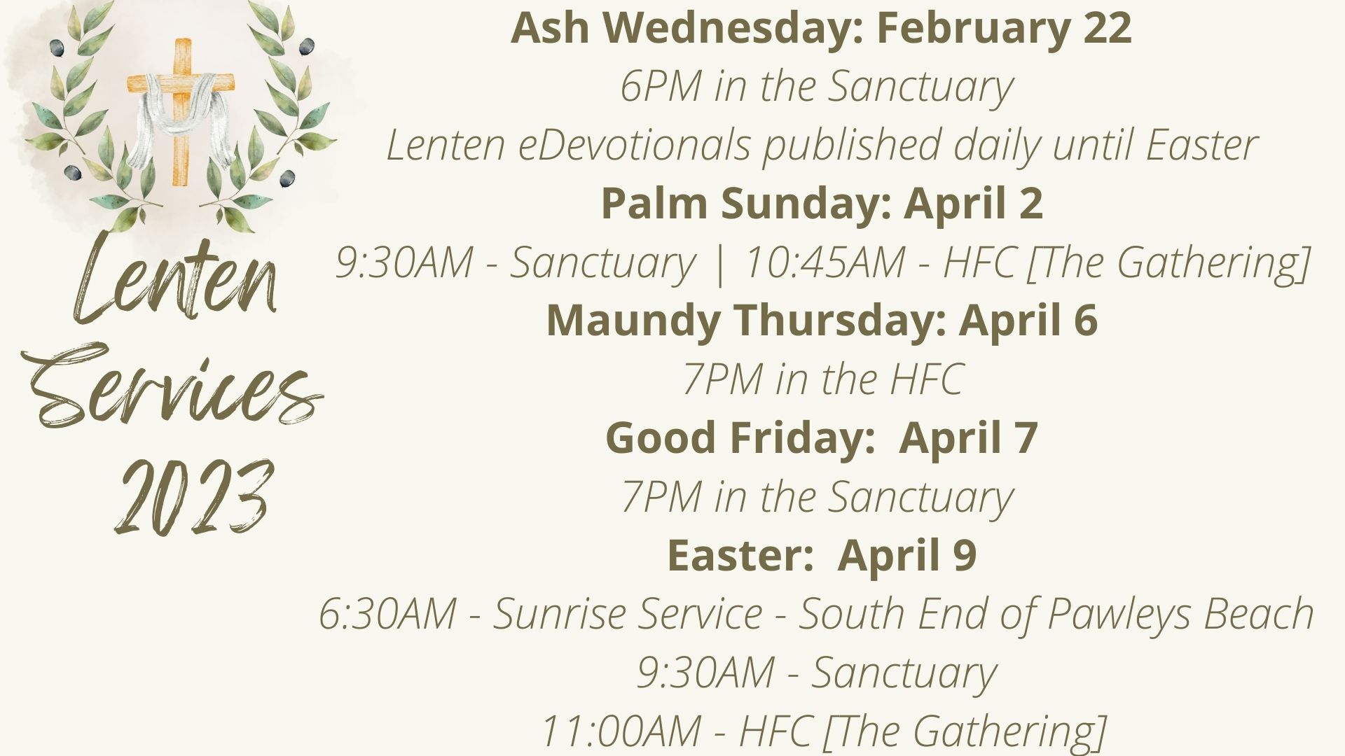 News & Events - Pawleys Island Presbyterian Church